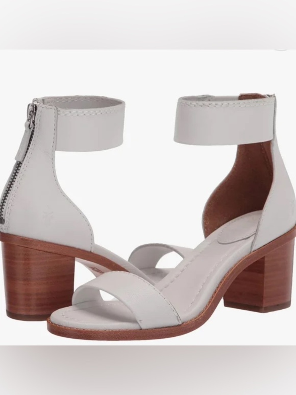 Frye Brielle Back-Zip Sandals Size 8